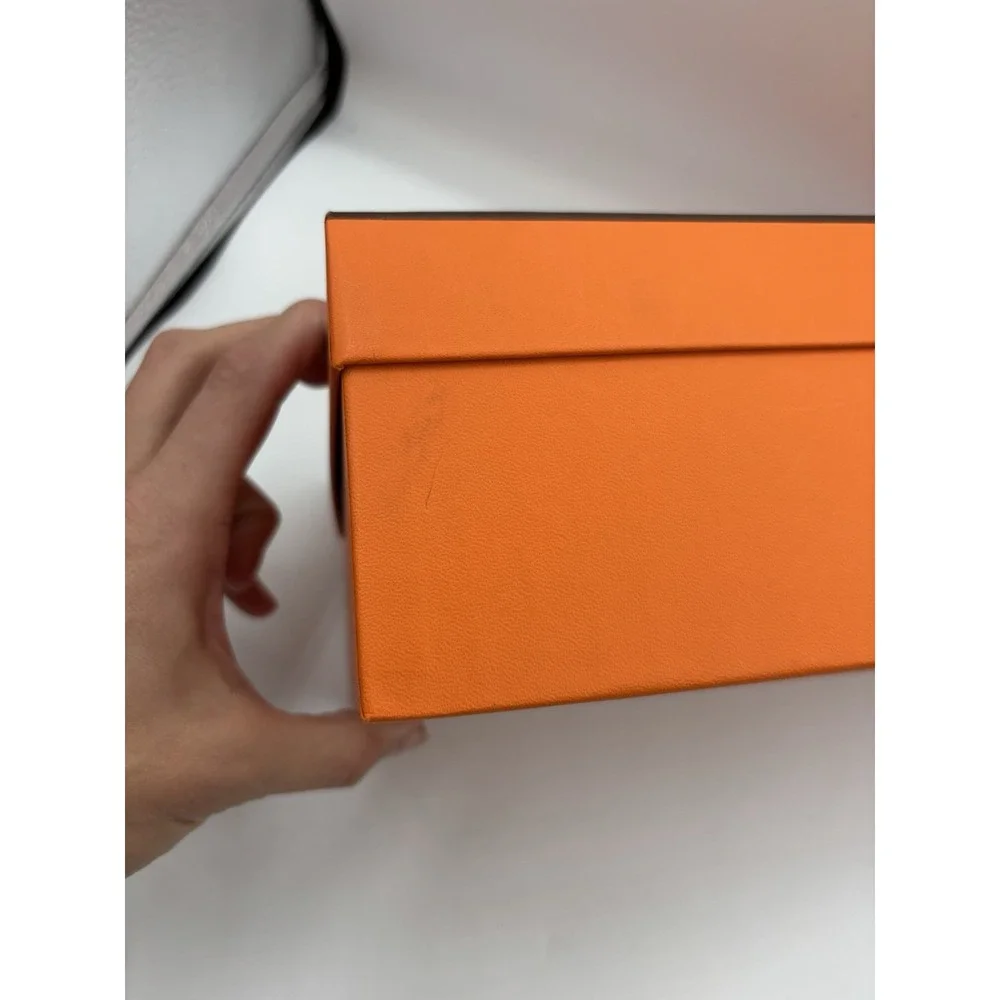 Authentic Hermes Empty Orange Shoe Box‎ W/ Dustbags 11